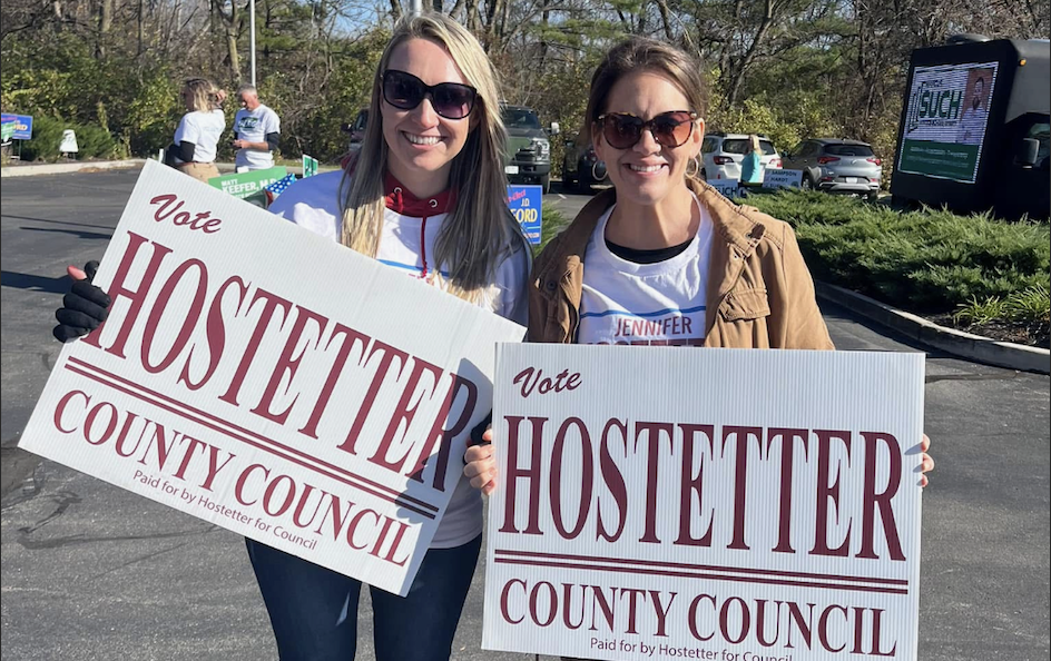 Jennifer Hostetter on the campaign trail 3